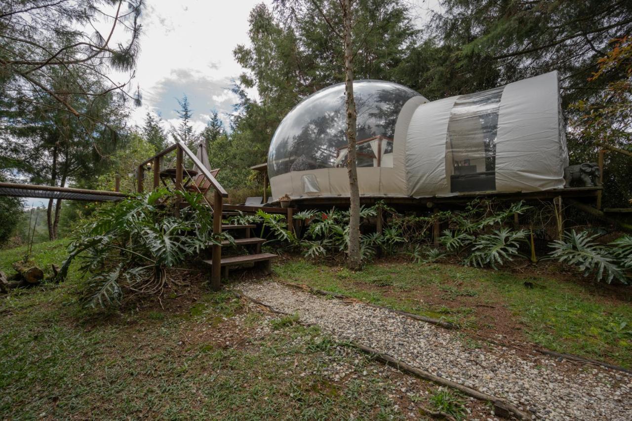 Отель Bubblesky Glamping 40 Min From Medellin Эль-Ретиро Экстерьер фото