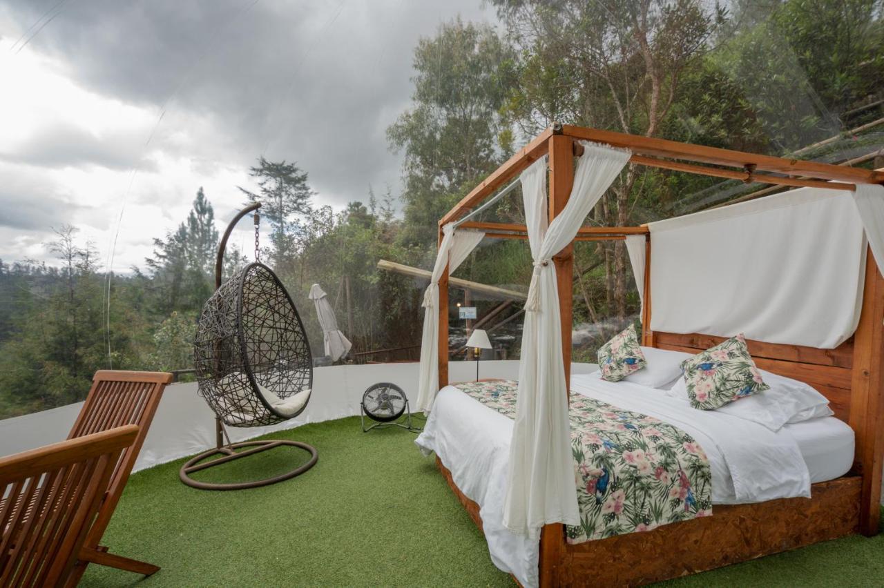Отель Bubblesky Glamping 40 Min From Medellin Эль-Ретиро Экстерьер фото