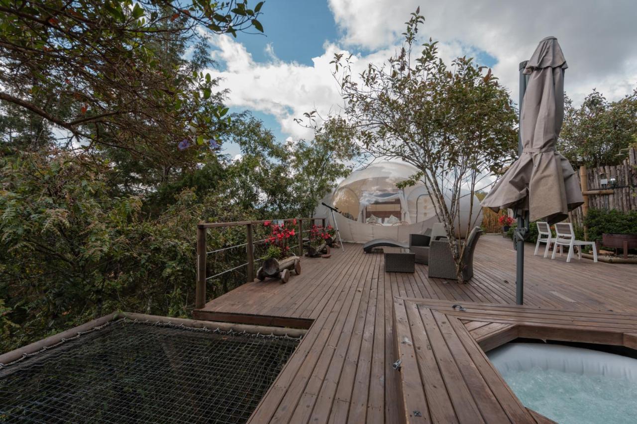 Отель Bubblesky Glamping 40 Min From Medellin Эль-Ретиро Экстерьер фото