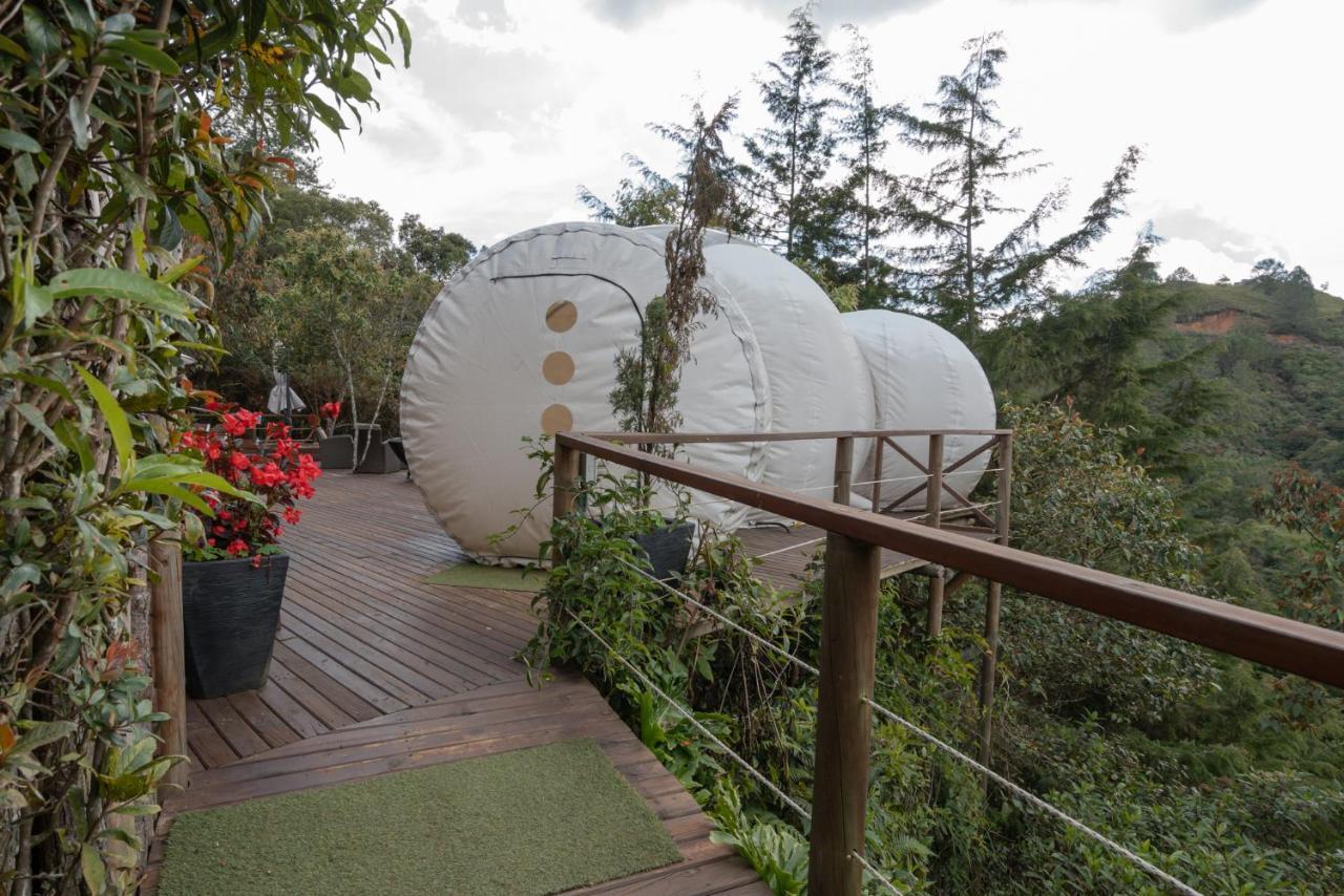 Отель Bubblesky Glamping 40 Min From Medellin Эль-Ретиро Экстерьер фото