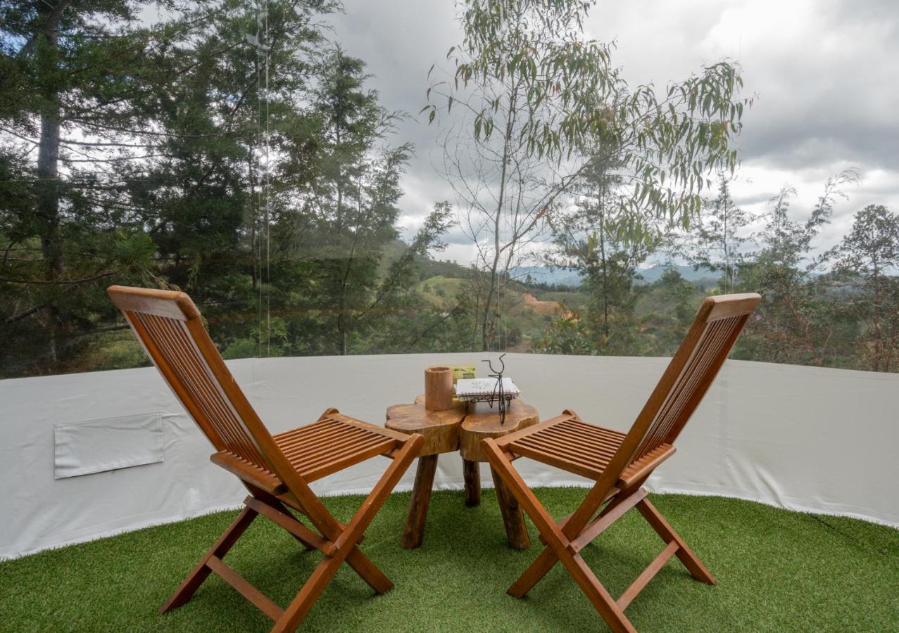 Отель Bubblesky Glamping 40 Min From Medellin Эль-Ретиро Экстерьер фото