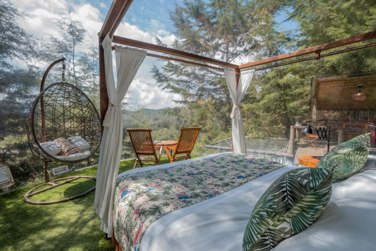 Отель Bubblesky Glamping 40 Min From Medellin Эль-Ретиро Экстерьер фото