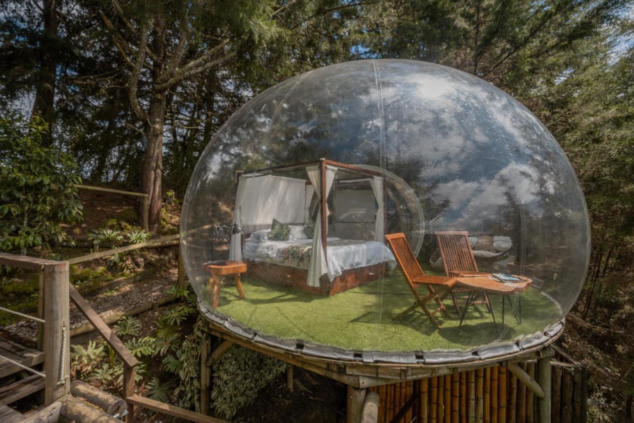 Отель Bubblesky Glamping 40 Min From Medellin Эль-Ретиро Экстерьер фото