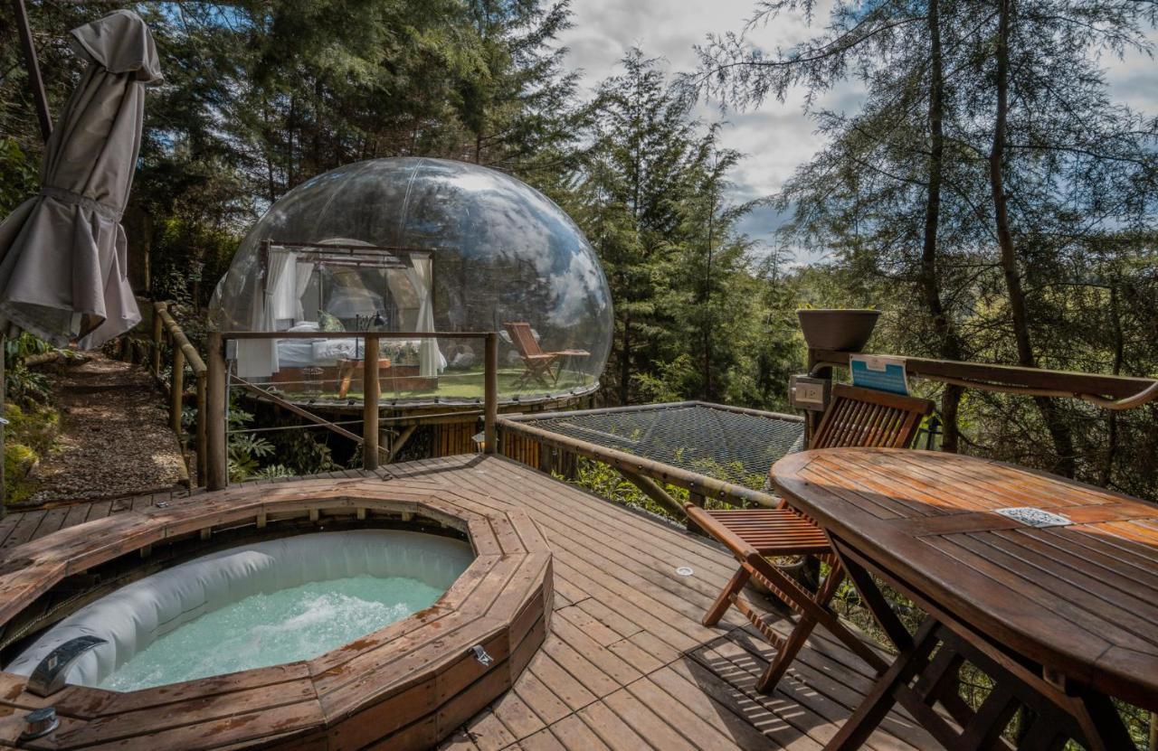 Отель Bubblesky Glamping 40 Min From Medellin Эль-Ретиро Экстерьер фото