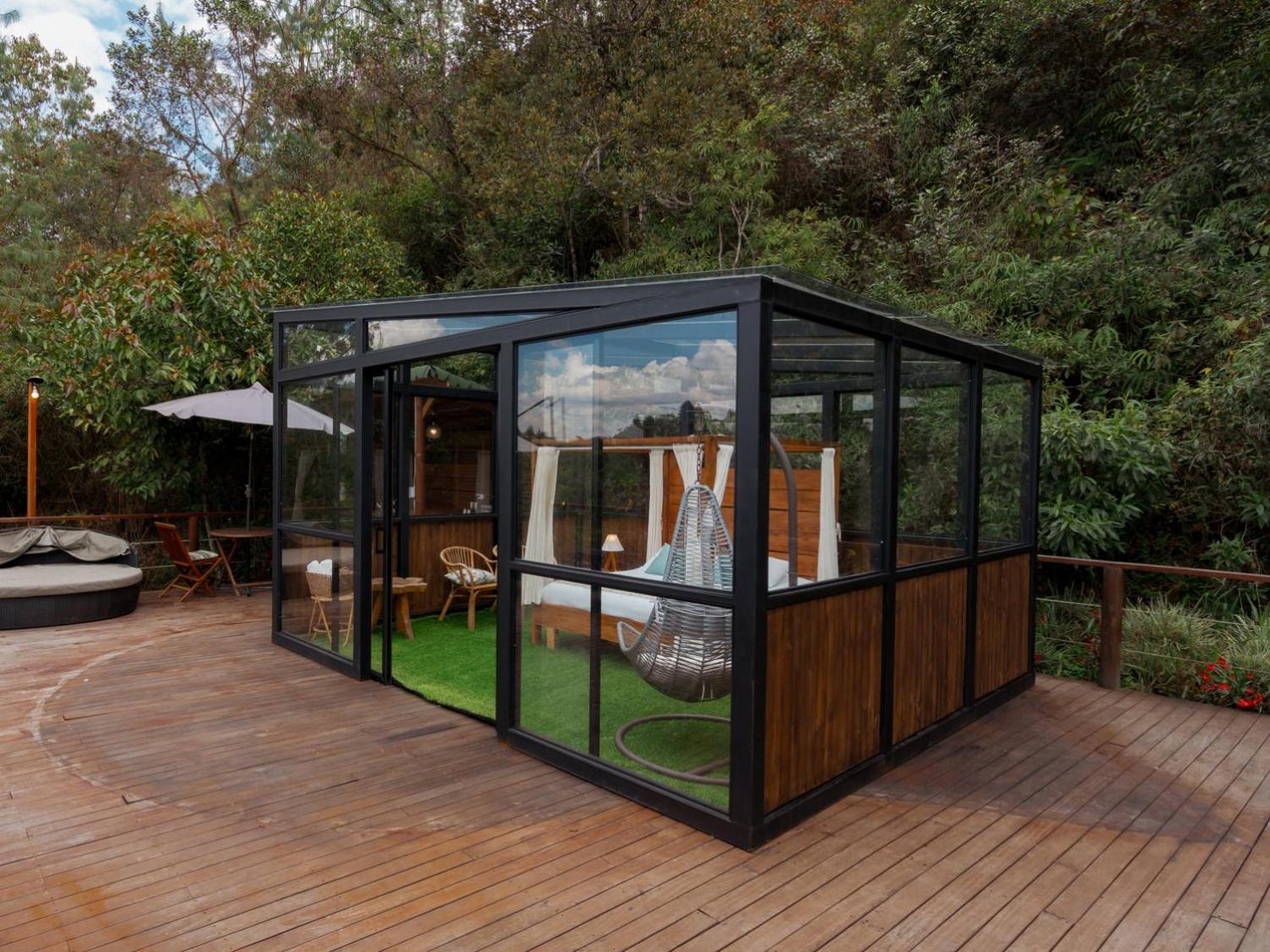 Отель Bubblesky Glamping 40 Min From Medellin Эль-Ретиро Экстерьер фото